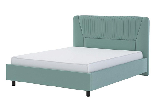 Кровать 11М2 с подъемным механизмом 1600 Микровелюр Mineral 