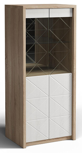 Шкаф с витриной   КМК 0673.5