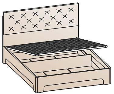 Кровать с подъемным механизмом 120х200 КРП-1201