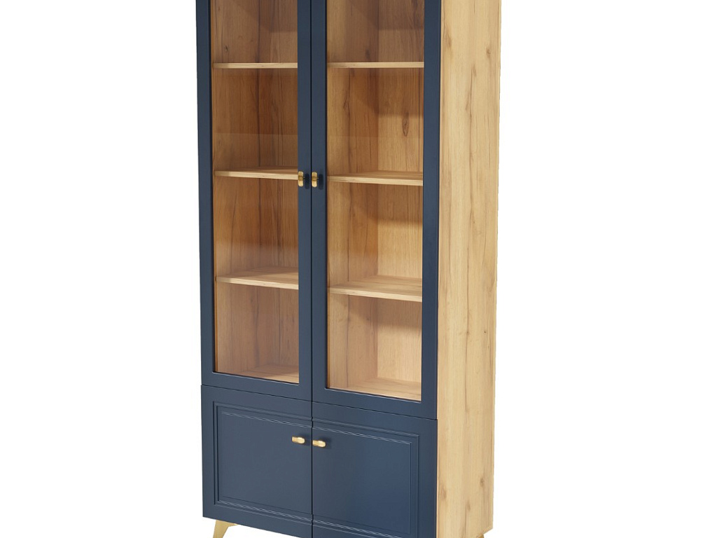 Пенал-витрина 2-дв   