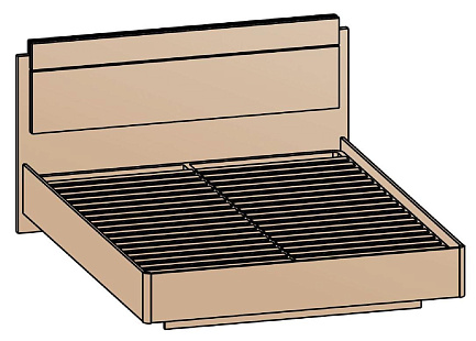 Кровать 140х200 КР-8-16-14