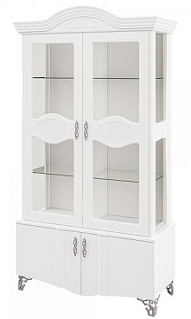 Шкаф с витриной МН-025-21