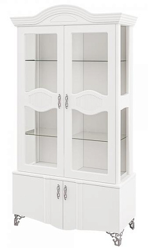 Шкаф с витриной   МН-025-21