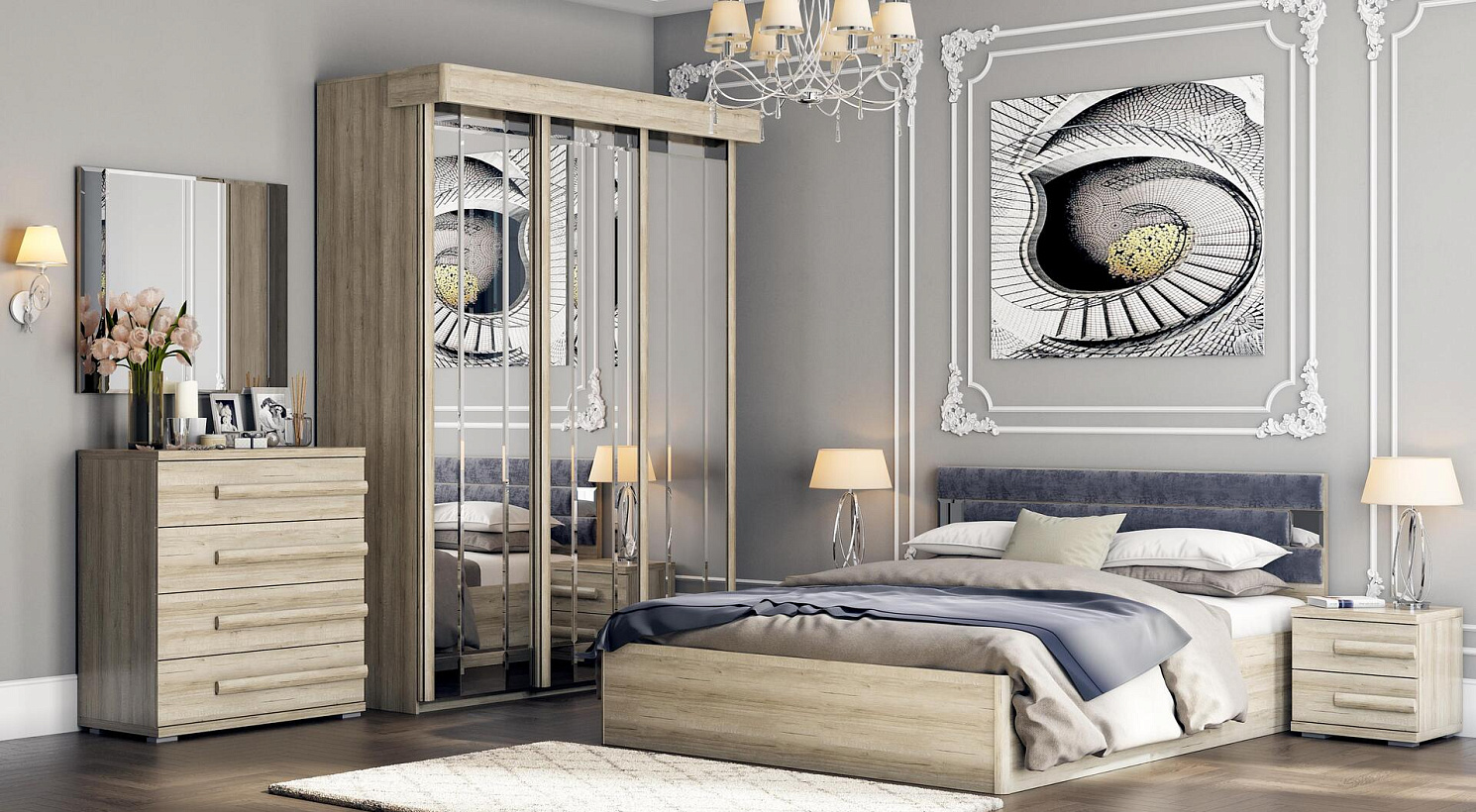 Леонардо Дуб серый