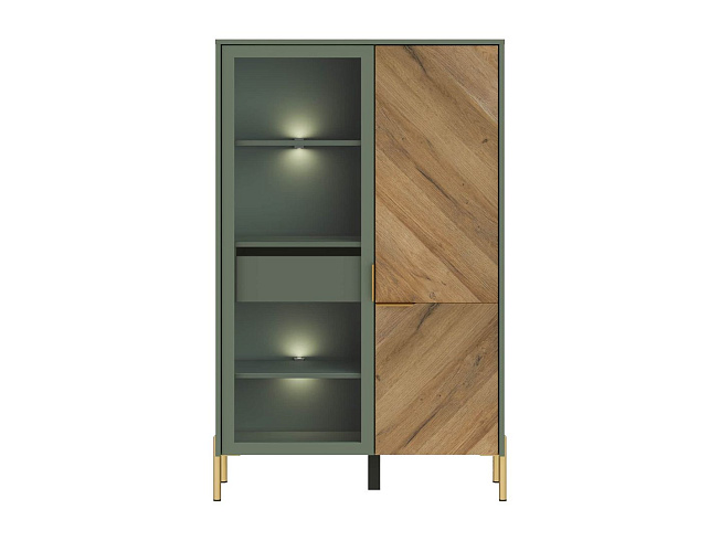 Шкаф с подсветкой  Siena REG1W1D/140