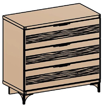 Комод КМ-801