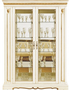 Шкаф с витриной П265.05