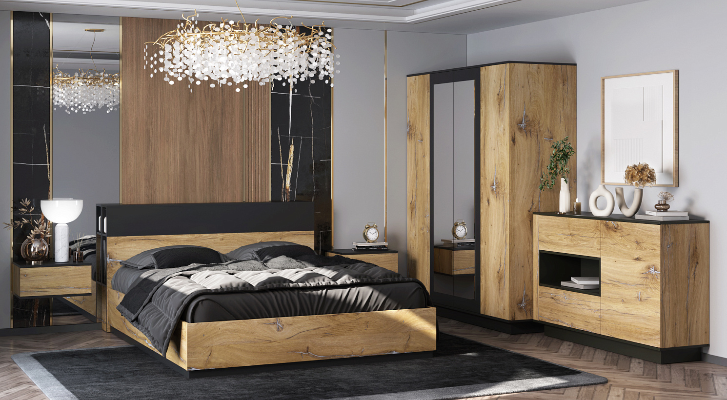 Quartz Дуб нокс