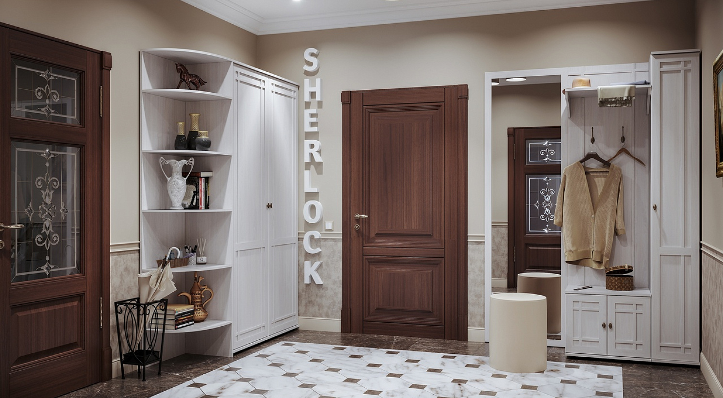 Sherlock Ясень анкор светлый