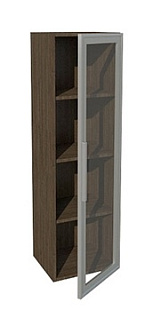 Шкаф витрина В4-1В