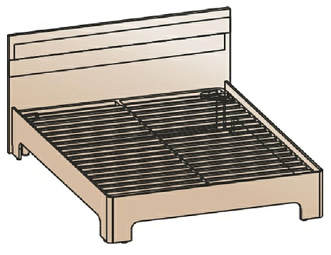 Кровать 140х200 КР-206