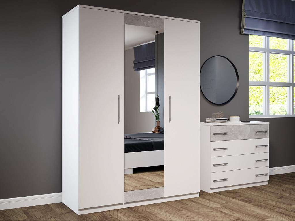 Шкаф 3-дверный   