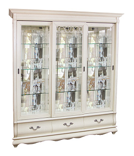 Шкаф с витриной ММ-210-03