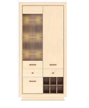 Шкаф с подсветкой REG1W2D2S