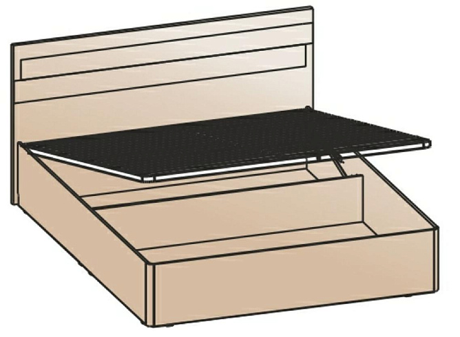 Кровать с подъемным механизмом 140х200   КРП-201  