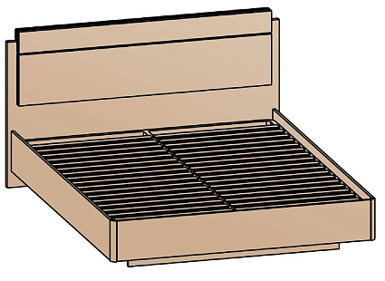 Кровать 140х200 КР-8-16-14