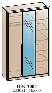 Шкаф-купе ШК-2004