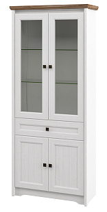 Шкаф комб. (витрина) МН-035-08