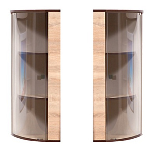 Шкаф с витриной КМК 0476.6