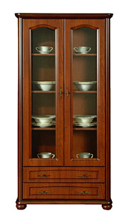 Шкаф с витриной 100/2S