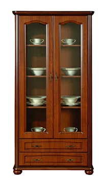 Шкаф с витриной 100/2S