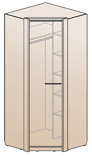 Шкаф для одежды угловой ШК-1219