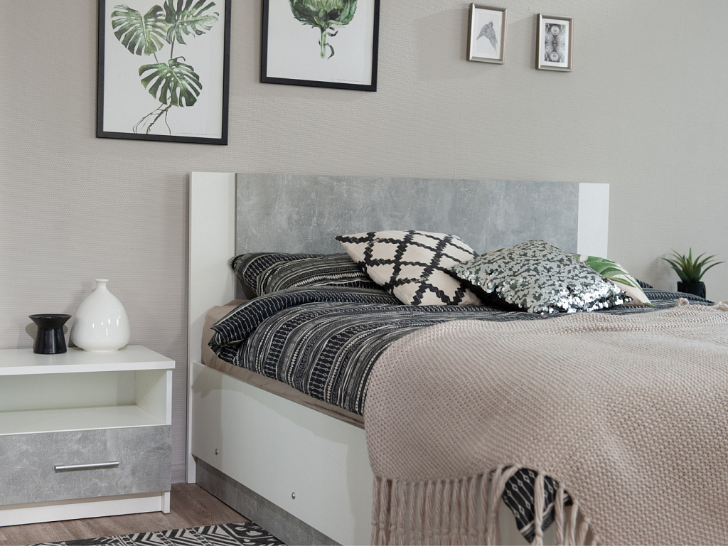 Кровать с основанием 160х200   