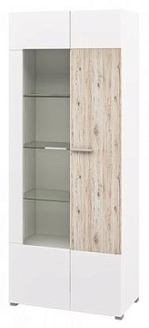 Шкаф комбинированный с витриной МН-224-03