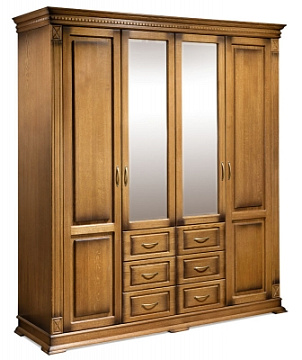 Шкаф 4-дверный П095.01