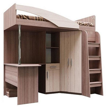 Кровать двухъярусная 46575