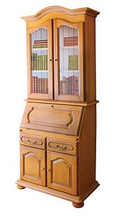 Шкаф с витриной ММ-126-65