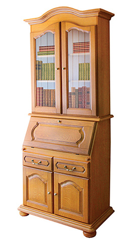 Шкаф с витриной   ММ-126-65