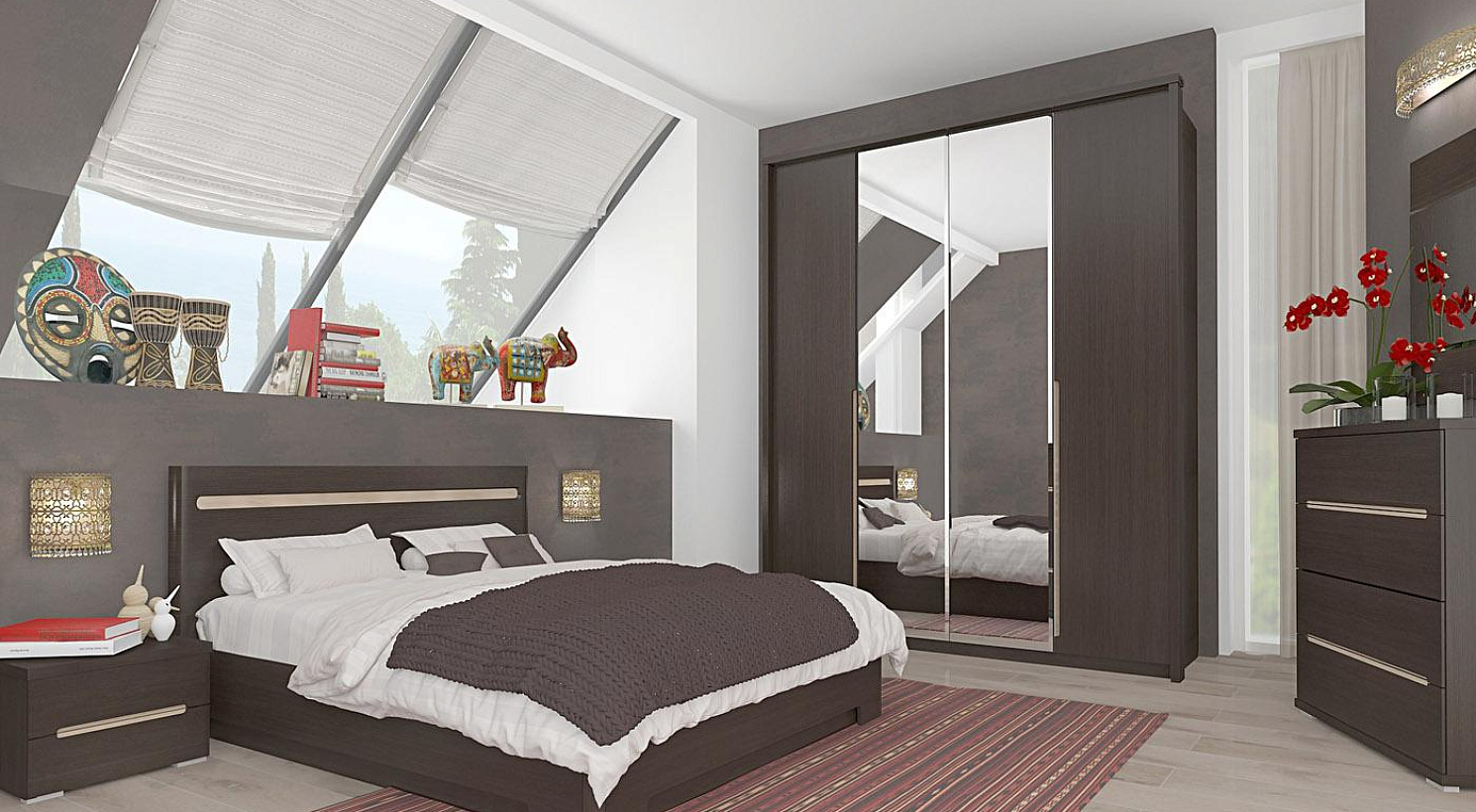 Уна Венге-дуб сонома