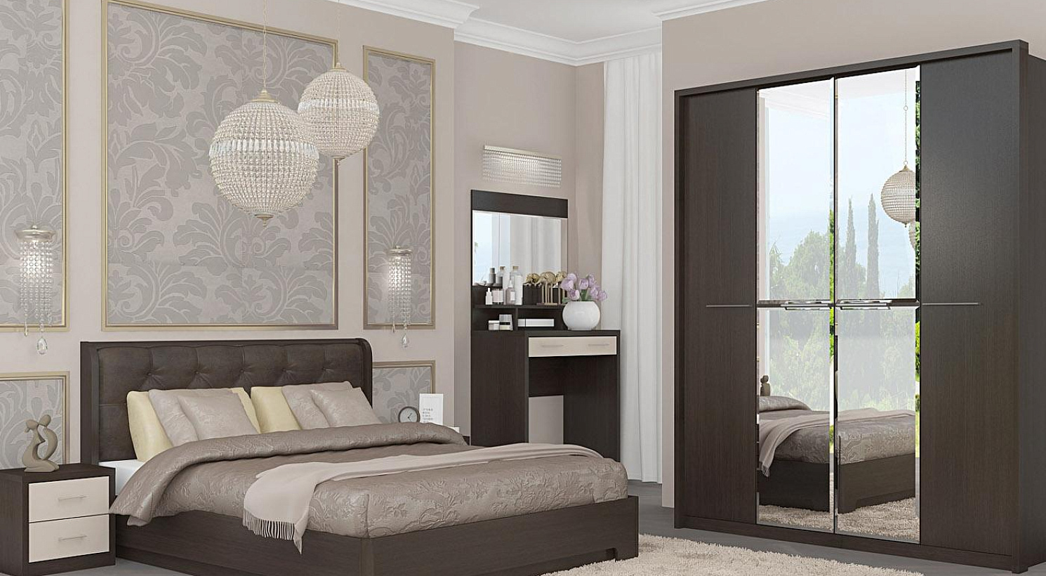 Луна Венге-Жемчуг