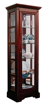 Шкаф с витриной ММ-174-05/01