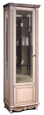 Шкаф с витриной 1Д (правый)   КМК 0441.14