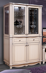 Шкаф с витриной КМК 0441.4