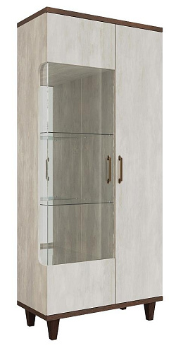 Шкаф с витриной   КМК 0466.11