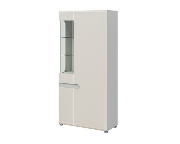 Шкаф с витриной   МН-026-19-C1