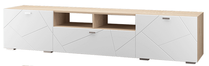 Тумба под ТВ с 1 ящиком и 2 дверками   630-0694-73 