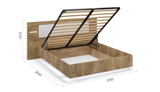 Кровать МИ 160 (подъемник) 