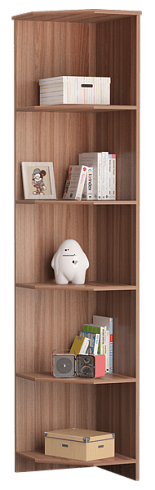 Секция угловая с полками   