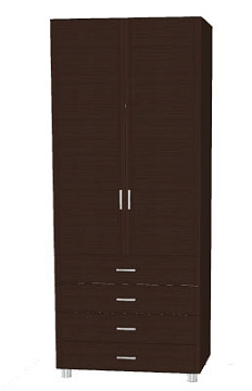 Шкаф для одежды и белья ШК-1706