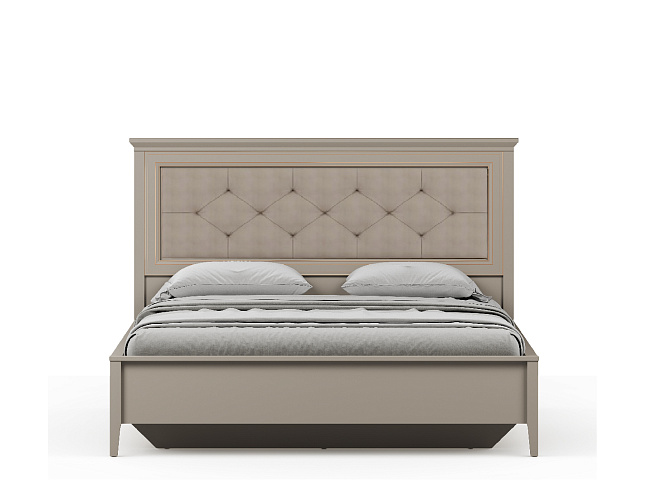 Кровать с мягким элементом c гибким основанием  Classic LOZ160х200