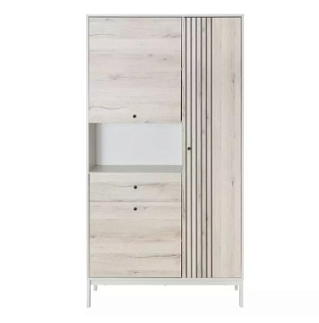 Стеллаж SIGNAL FROST R1 дуб альпийский/белый FROSTR1