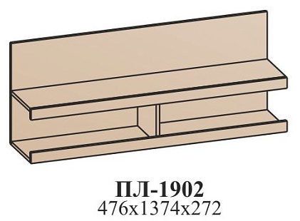 Полка навесная ПЛ-1902