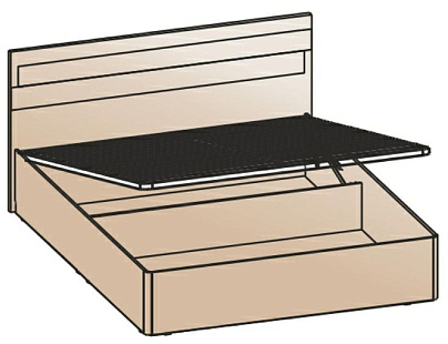 Кровать с подъемным механизмом 180х200 КРП-203