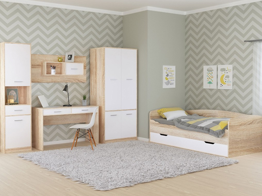 Полка навесная 1д   