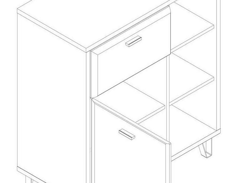 Тумба  Grace KOM1D1S