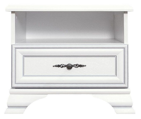 Тумба прикроватная  Kentaki Белый KOM1S